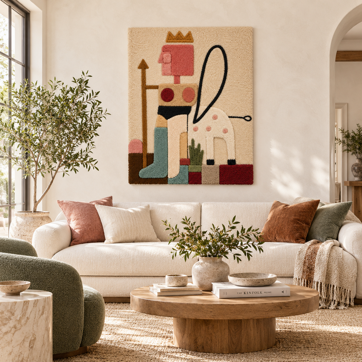The Crowned Wanderer — front-facing room scene