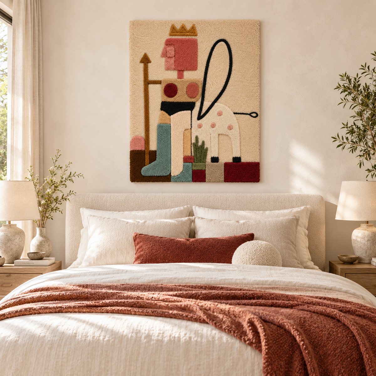 The Crowned Wanderer — room setting 1