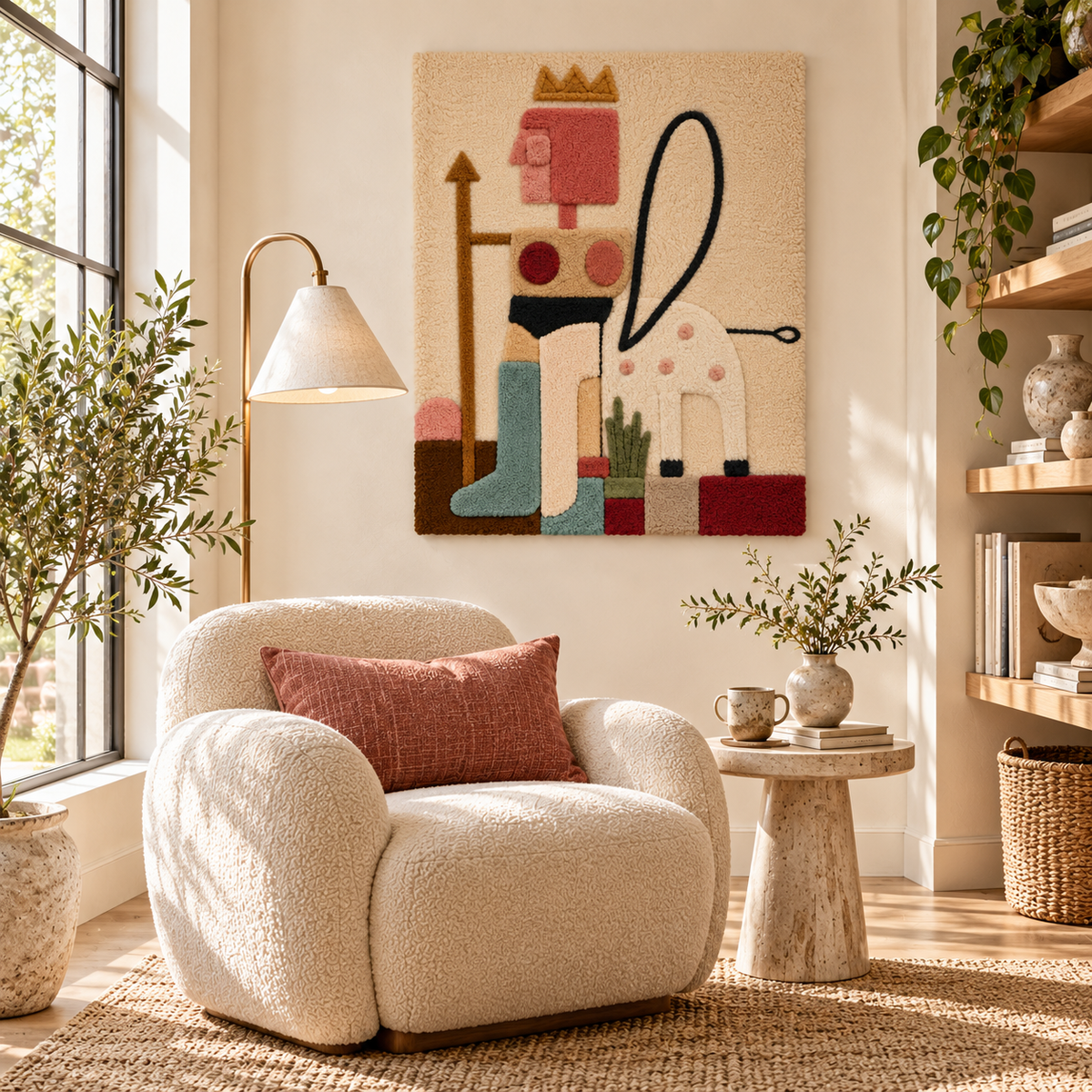 The Crowned Wanderer — room setting 3