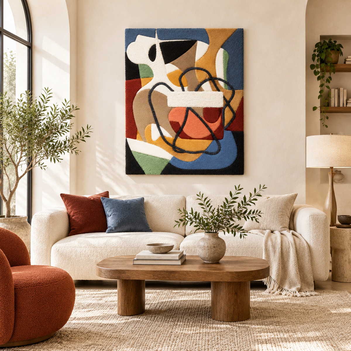 The Cubist Carafe — front-facing room scene