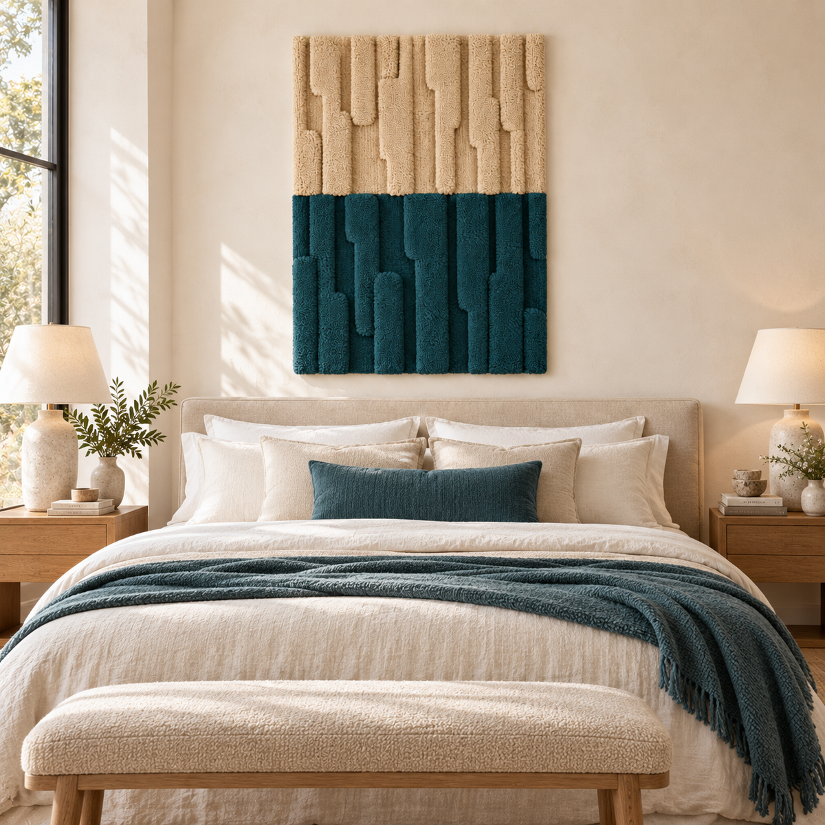 The Deep Teal Divide — room setting 1
