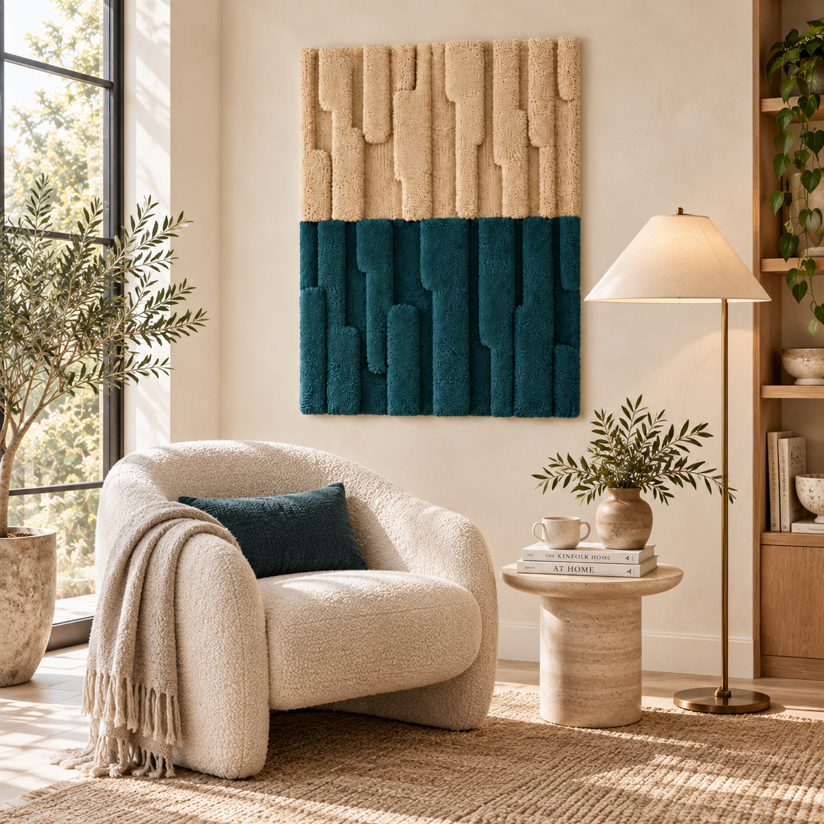 The Deep Teal Divide — room setting 2