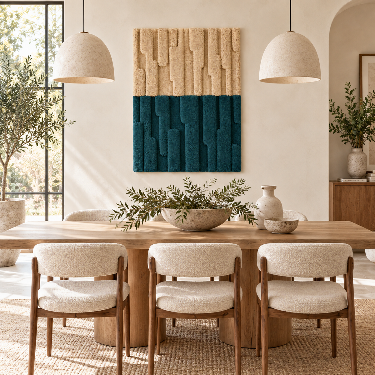 The Deep Teal Divide — room setting 3