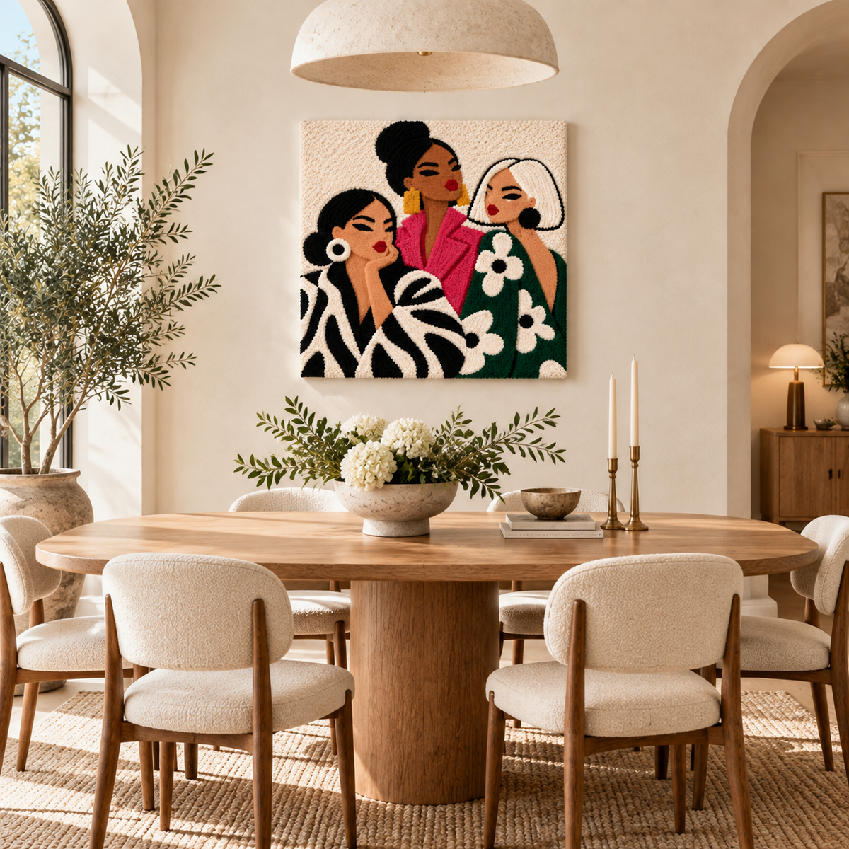The Fashion Circle — room setting 1