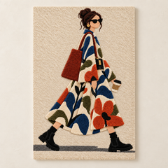 The Floral Coat Stroll