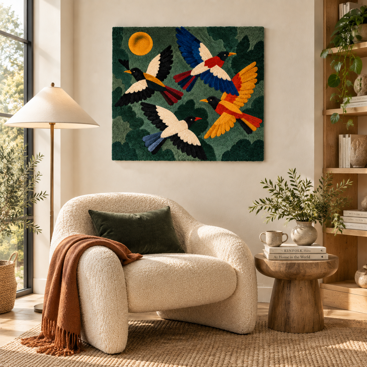 The Forest Flight Quartet — room setting 1