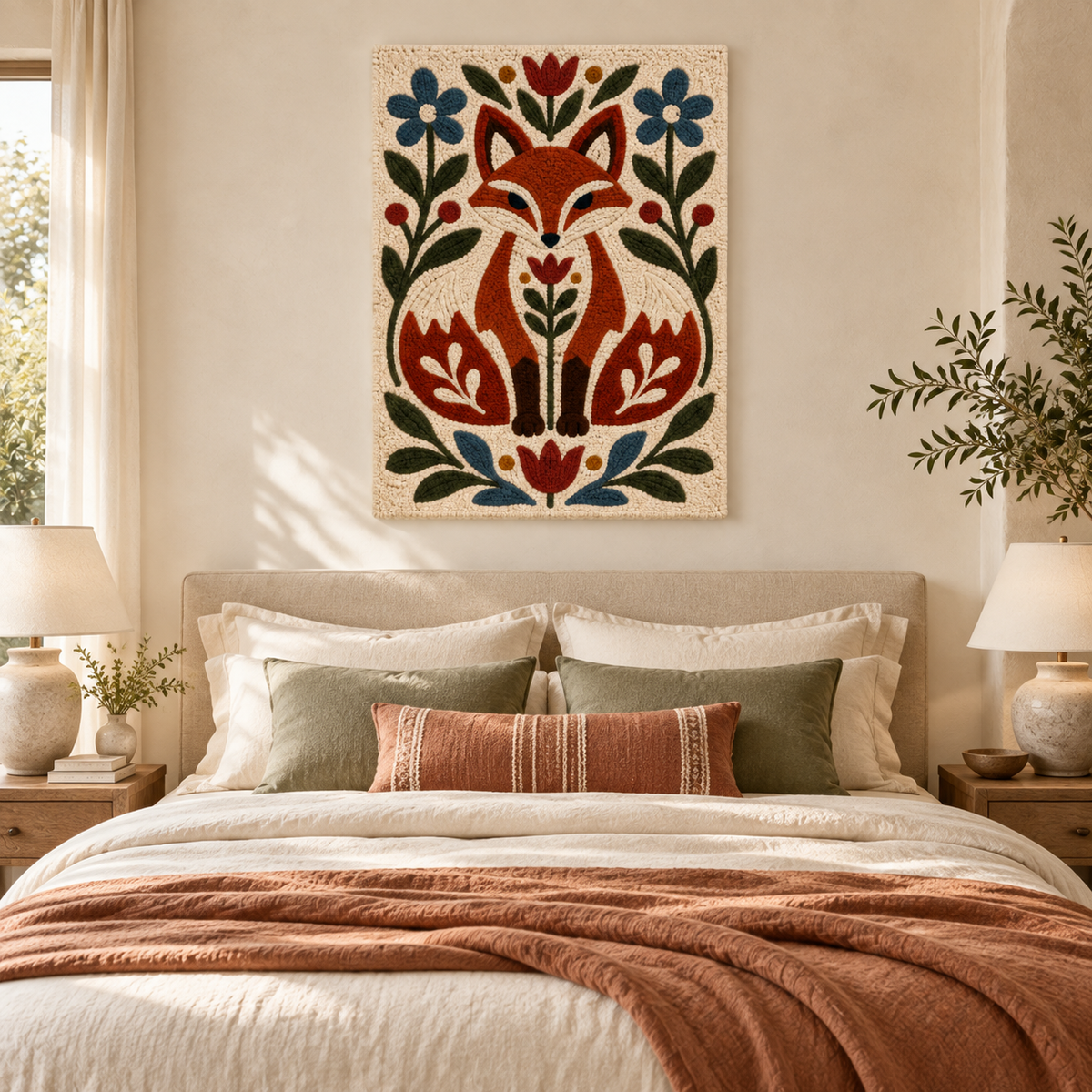The Fox in the Folk Garden — room setting 1