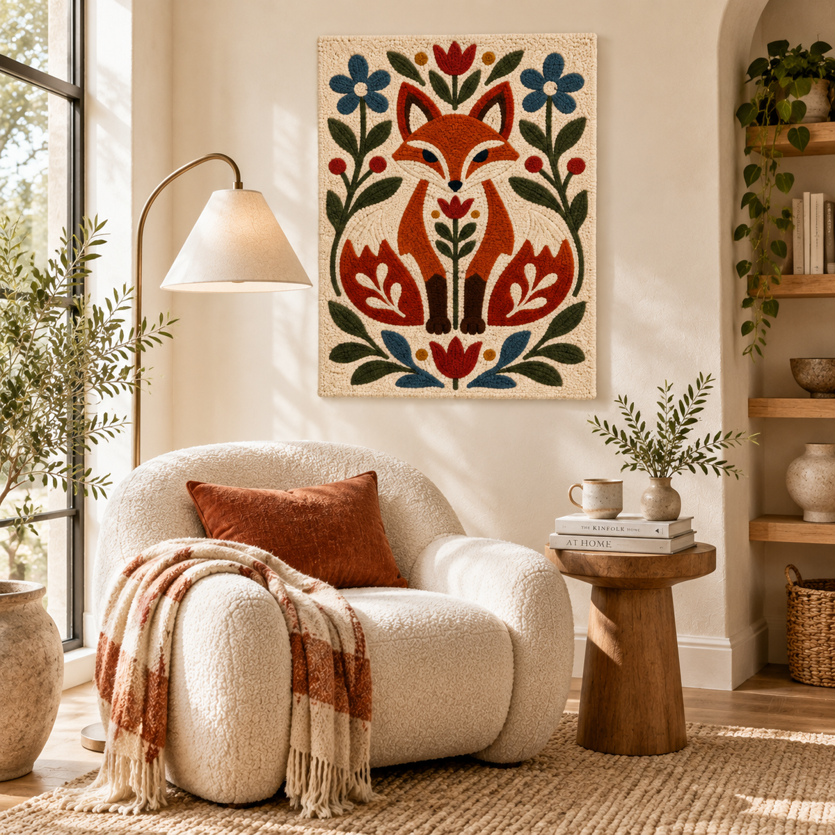 The Fox in the Folk Garden — room setting 3