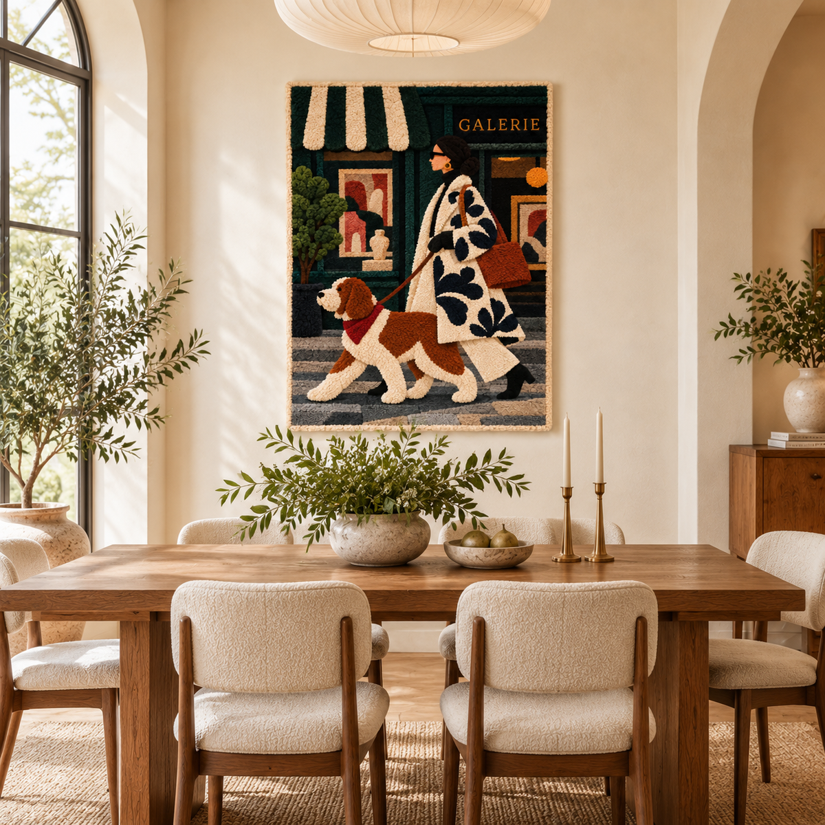 The Gallery Stroll — room setting 1