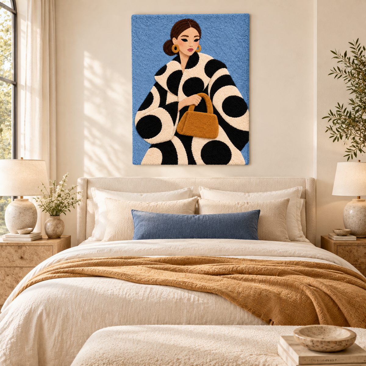 The Golden Handbag — room setting 1