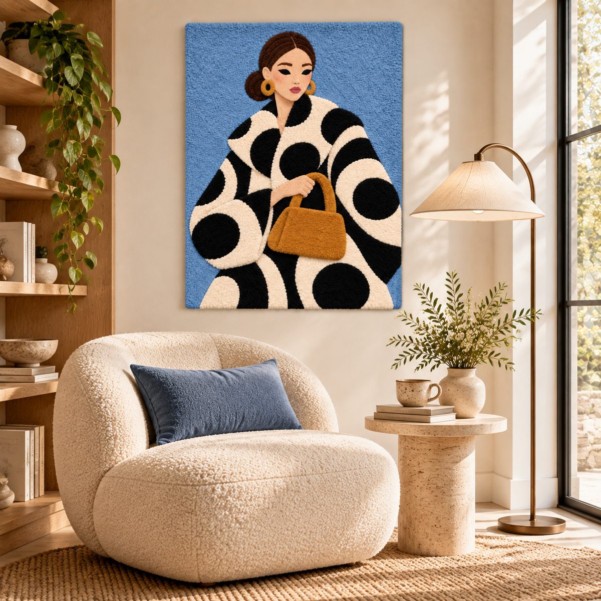 The Golden Handbag — room setting 3