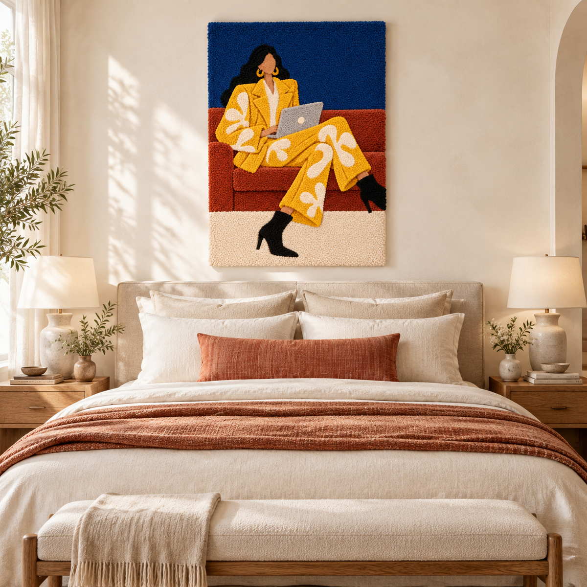 The Golden Workday — room setting 1
