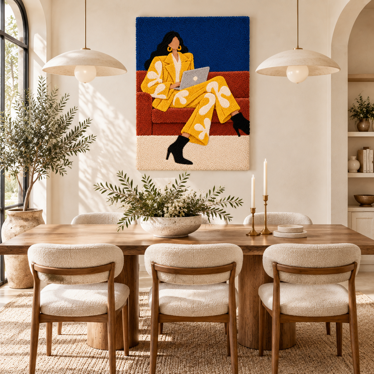 The Golden Workday — room setting 2