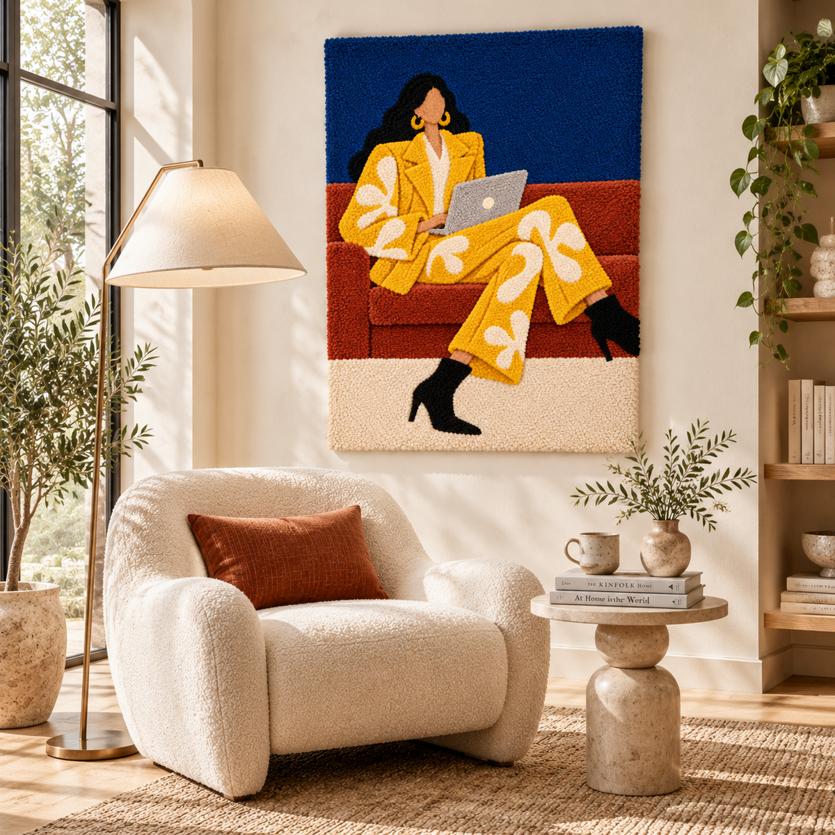The Golden Workday — room setting 3