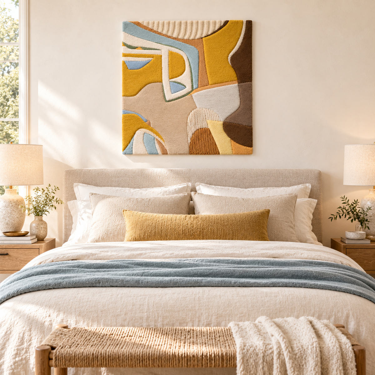 The Honeyed Curve — room setting 3