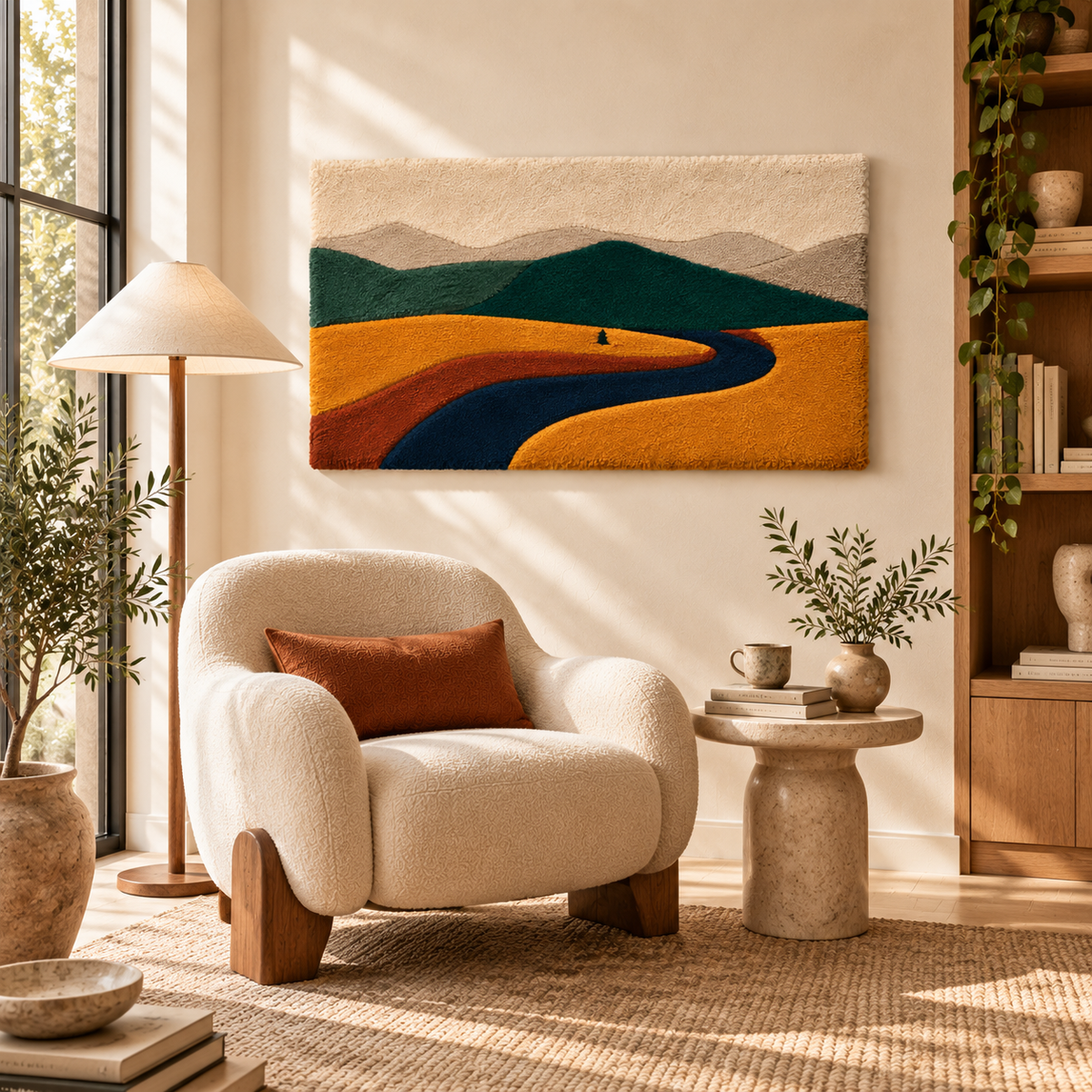 The Indigo River Bend — room setting 2