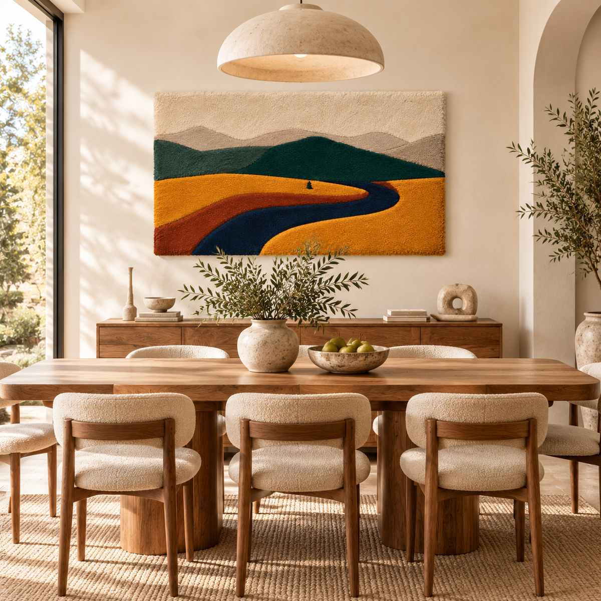 The Indigo River Bend — room setting 3