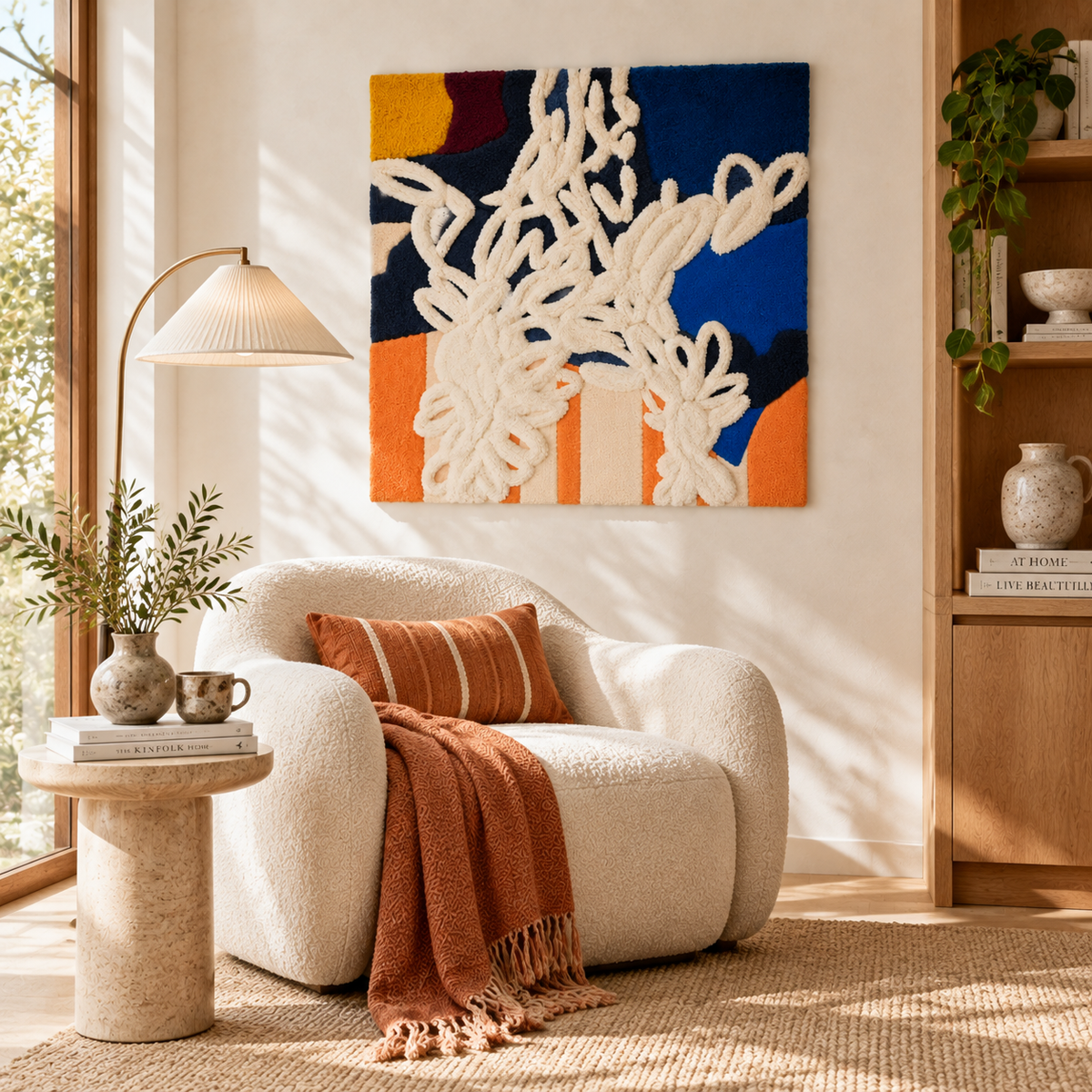 The Luminous Bouquet — room setting 1