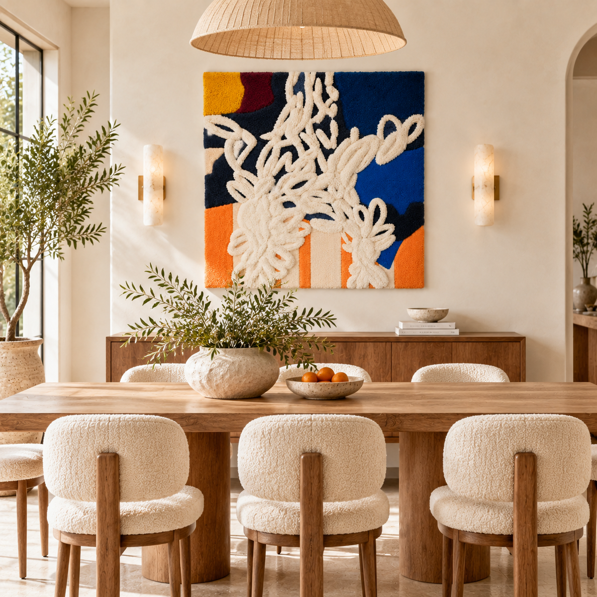 The Luminous Bouquet — room setting 2