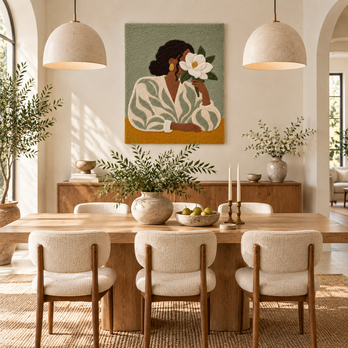 The Magnolia Pause — room setting 2
