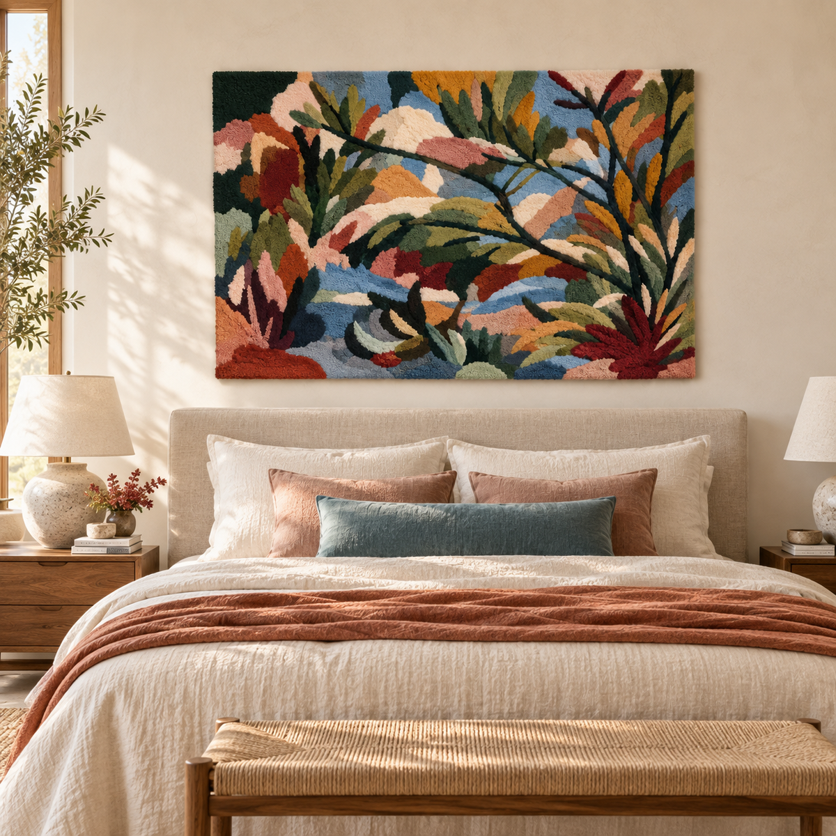 The Many Coloured Grove — room setting 1