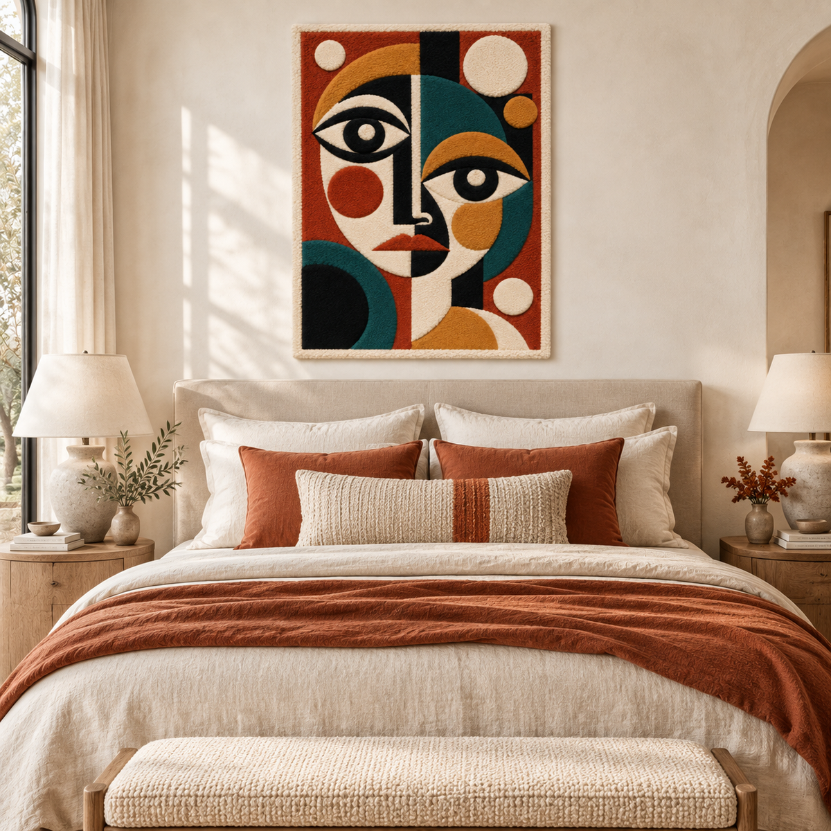 The Many-Sided Muse — room setting 1