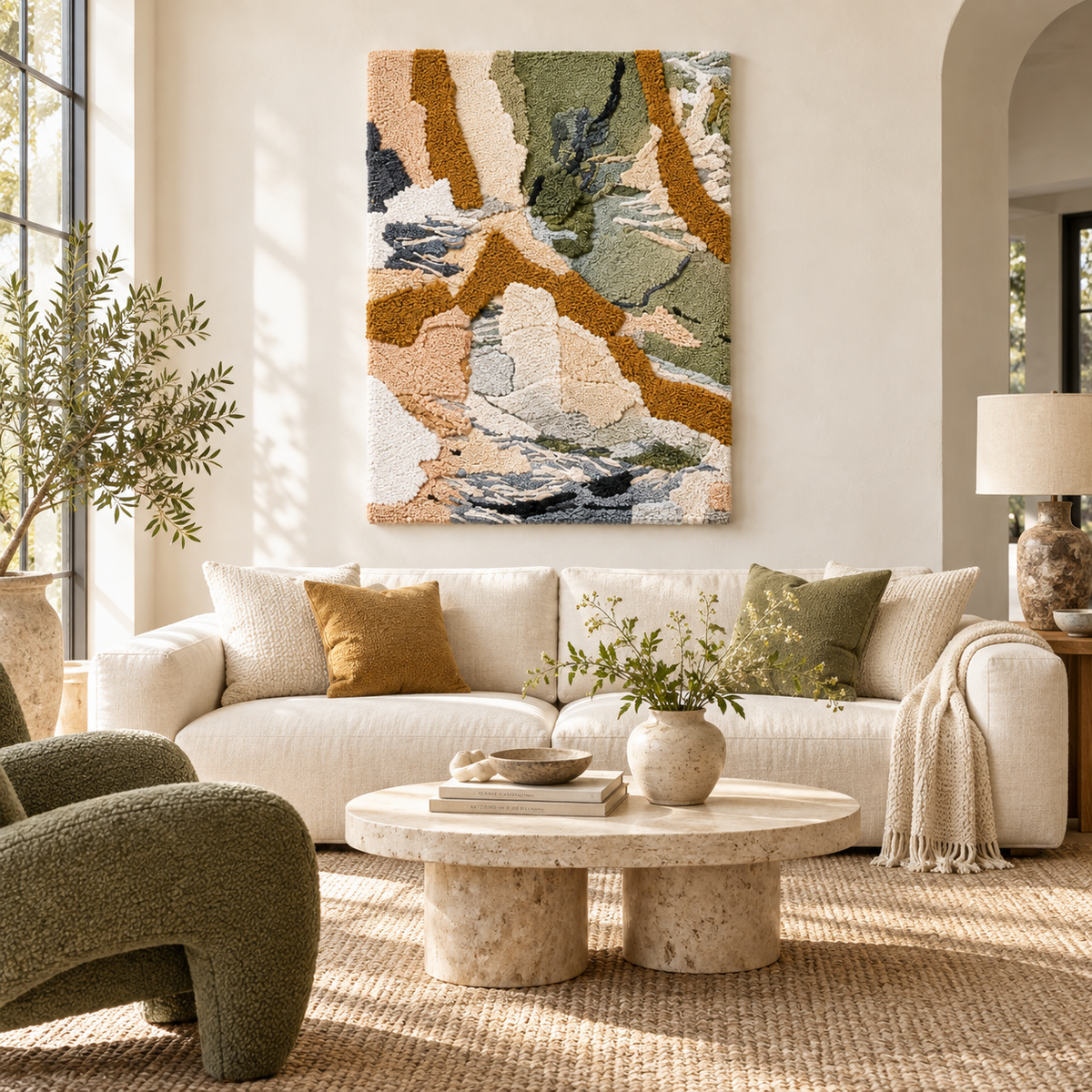 The Moss and Limestone Passage — front-facing room scene