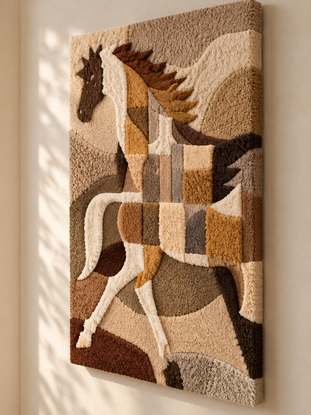The Ochre Stable — angled relief view