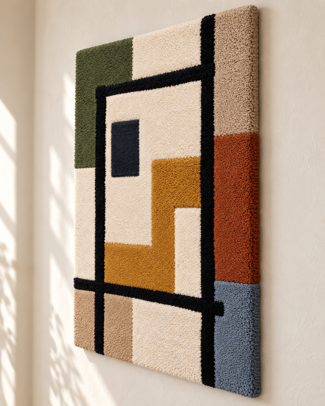 The Ochre Window — angled relief view
