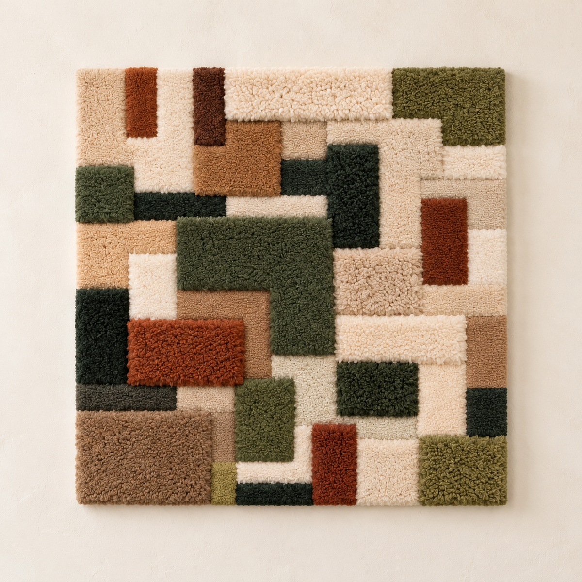 The Olive Courtyard Grid — front product view