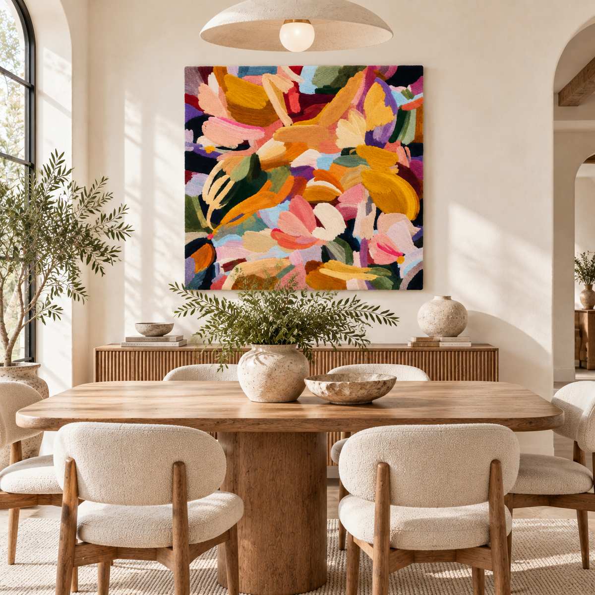 The Painted Petal Chorus — room setting 2