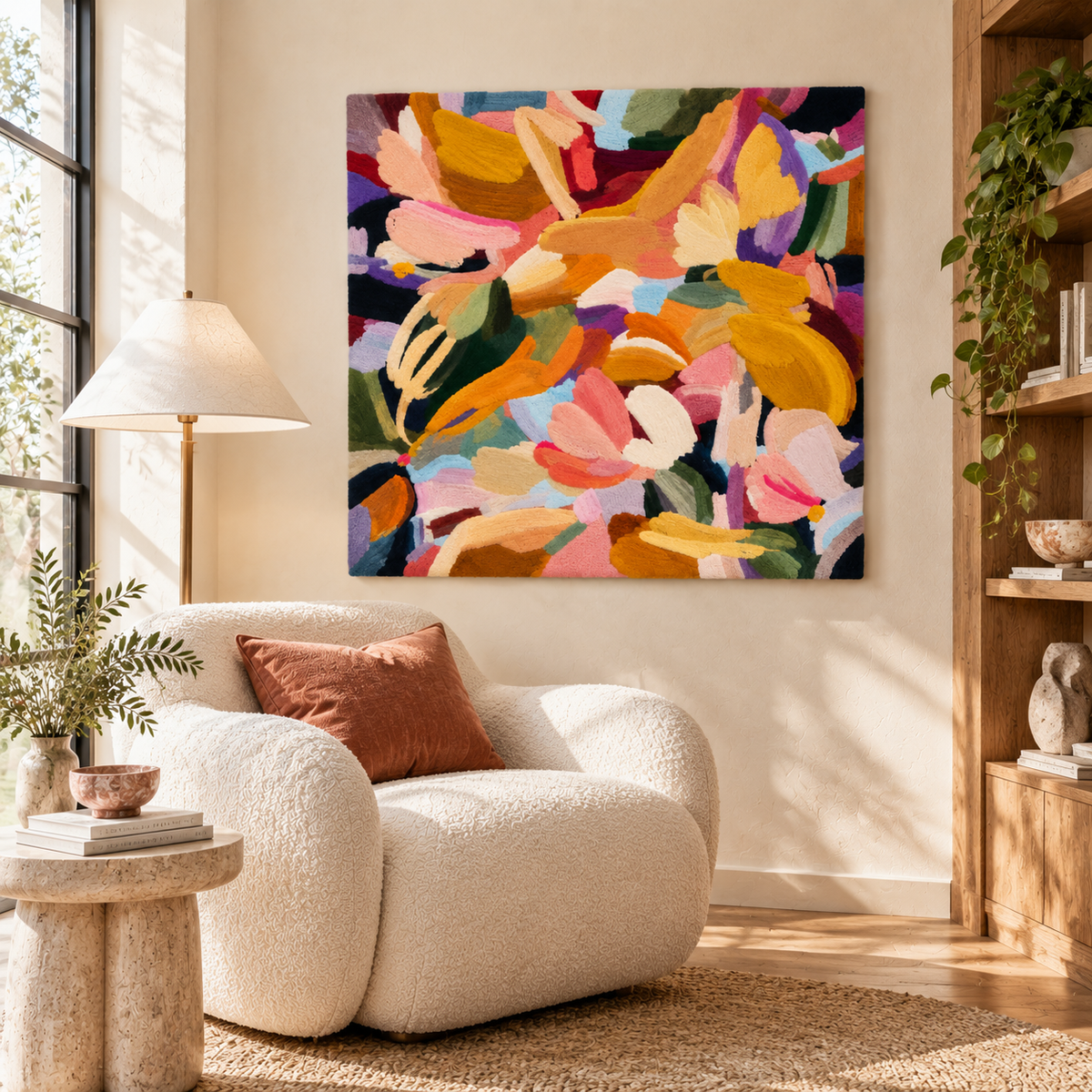 The Painted Petal Chorus — room setting 3