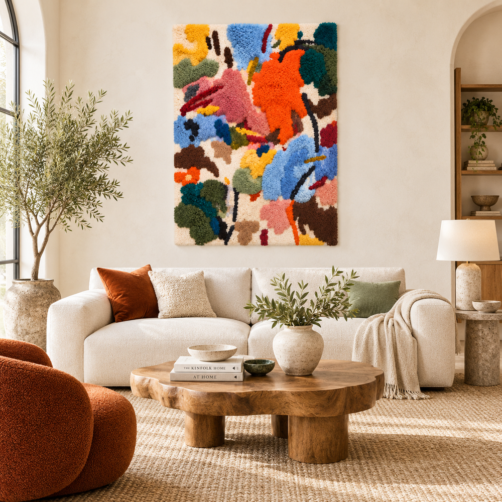 The Painter's Bright Afternoon — front-facing room scene