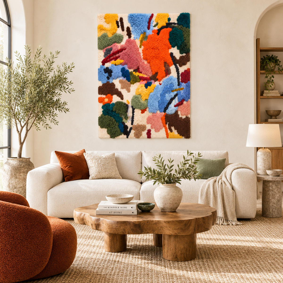 The Painter's Bright Afternoon — front-facing room scene
