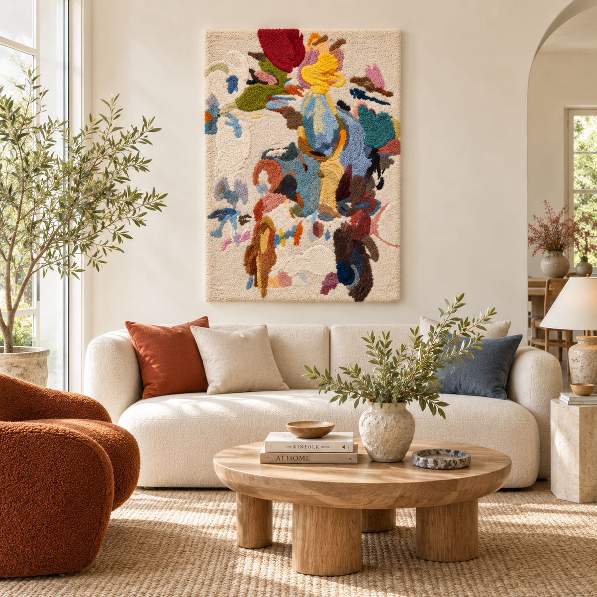 The Painter's Floating Garden — front-facing room scene