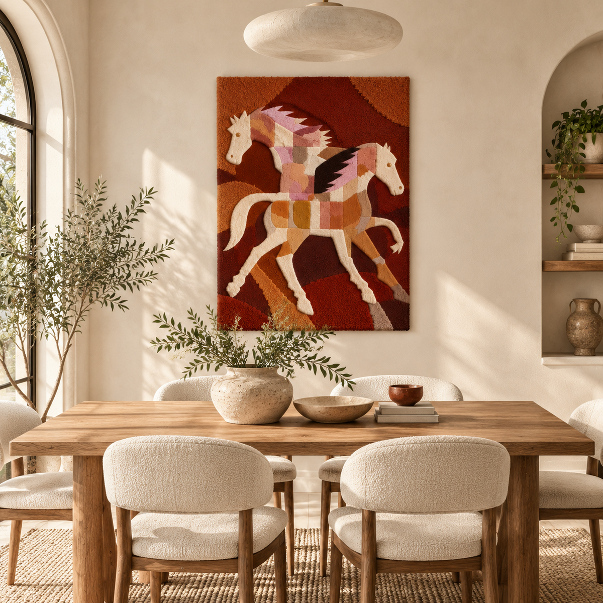 The Patchwork Pair — room setting 2