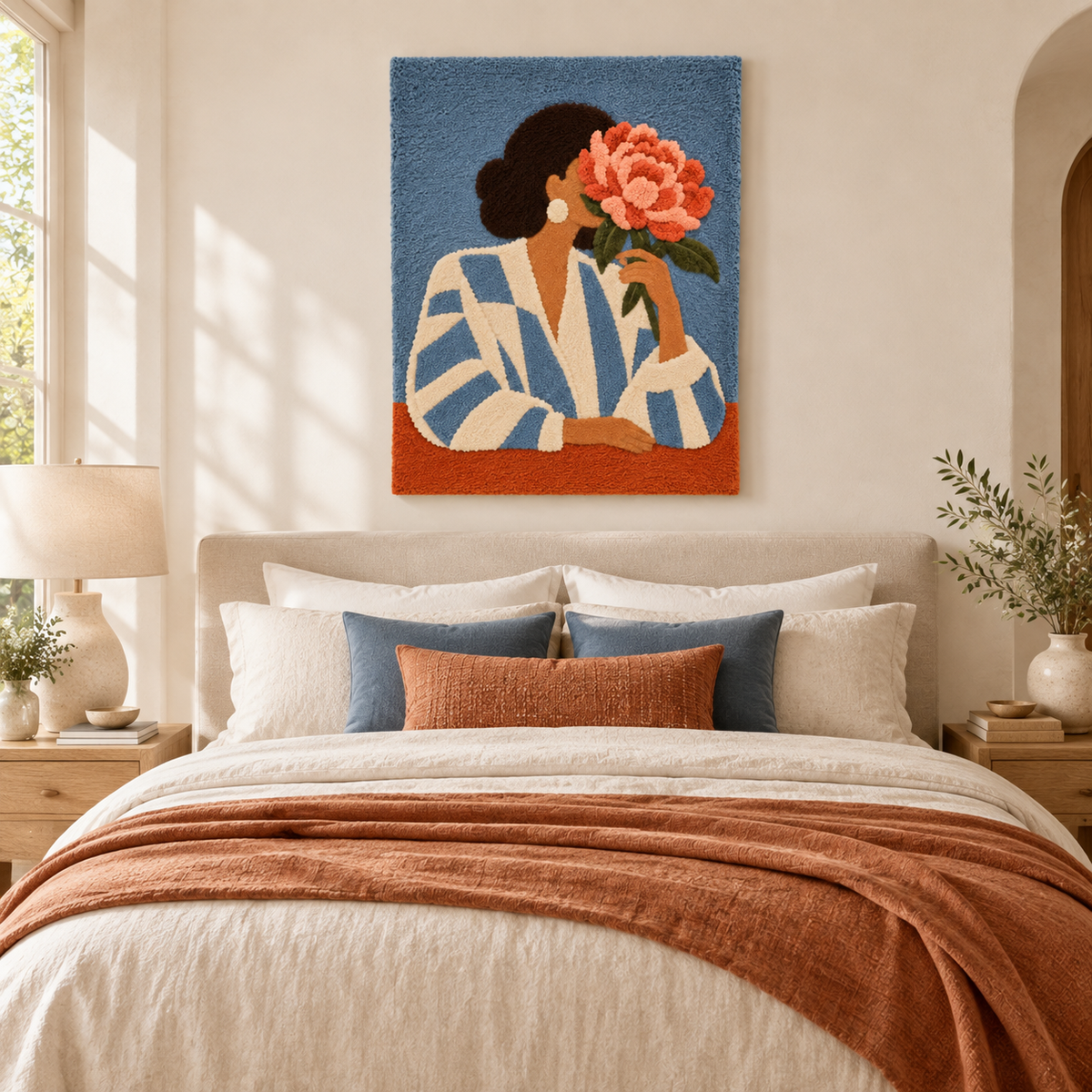 The Peony Pause — room setting 1