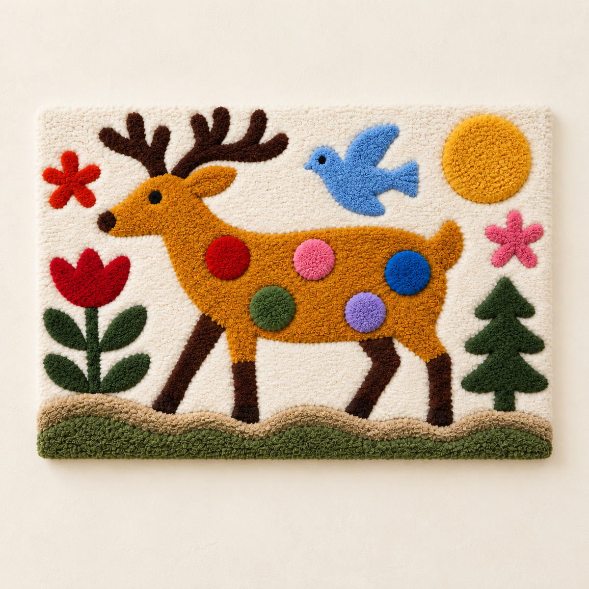 The Polka Dot Deer Garden — front product view