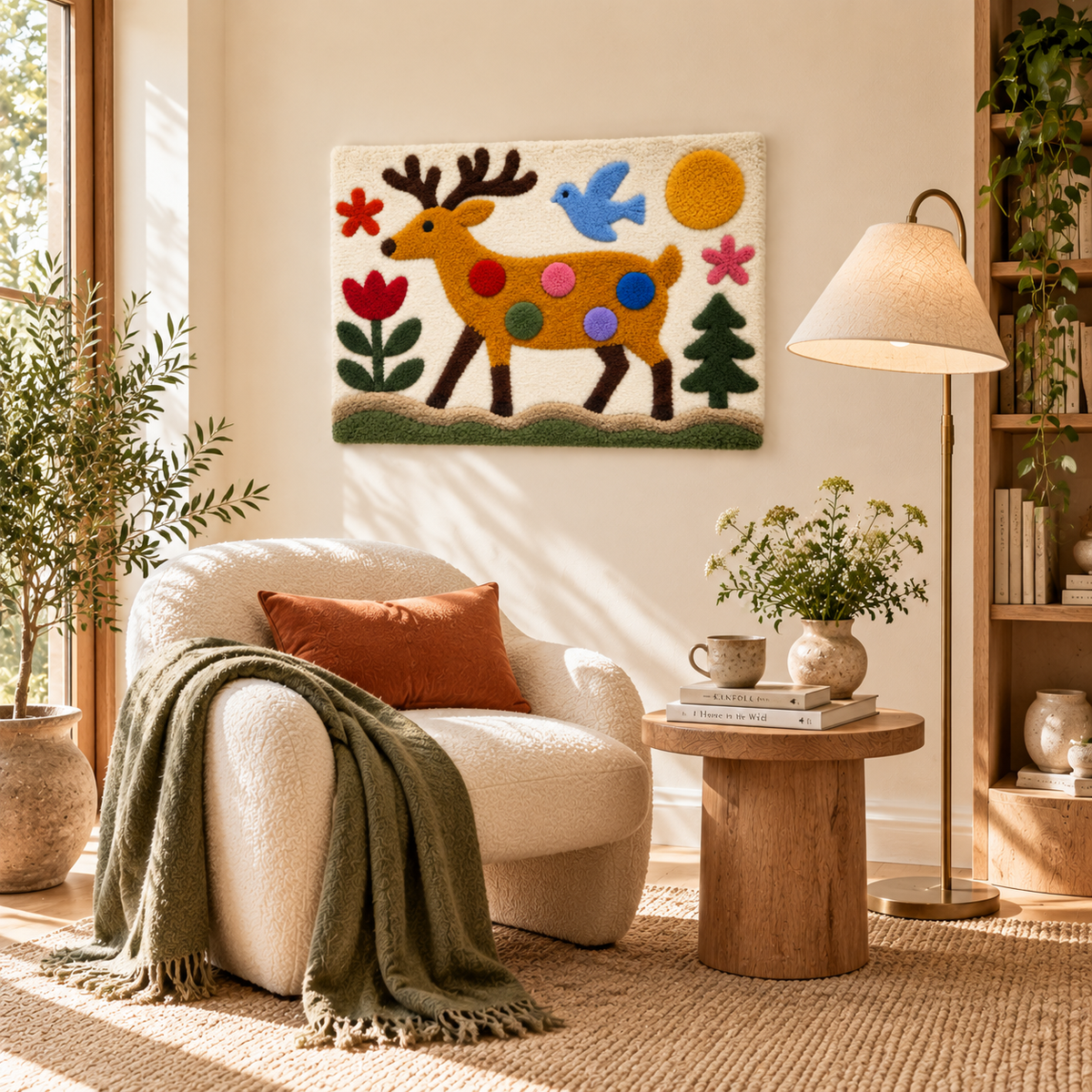 The Polka Dot Deer Garden — room setting 2