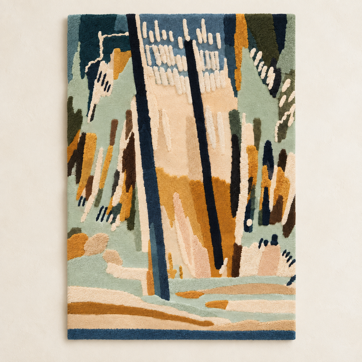 The Quiet Birch Path — front product view