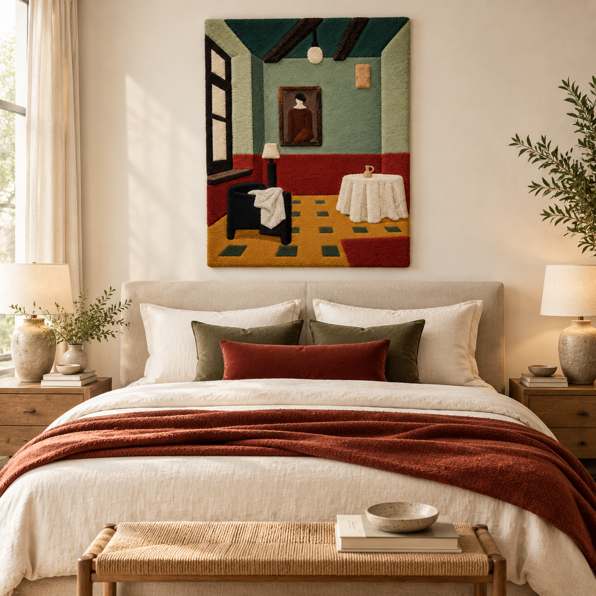 The Quiet Green Parlour — room setting 1