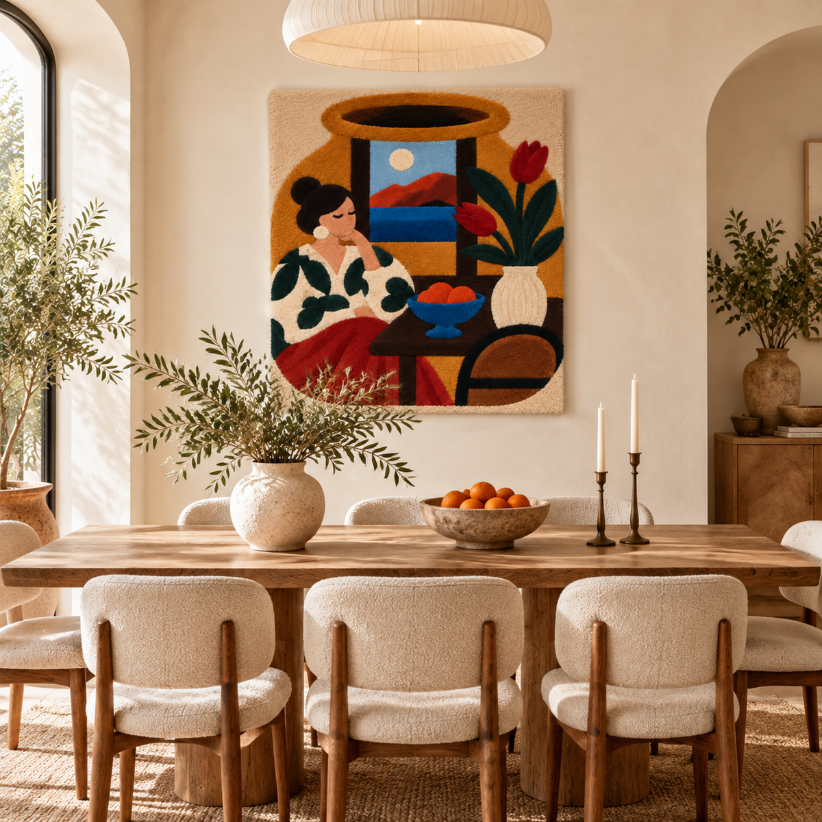 The Quiet Tulip Hour — room setting 1