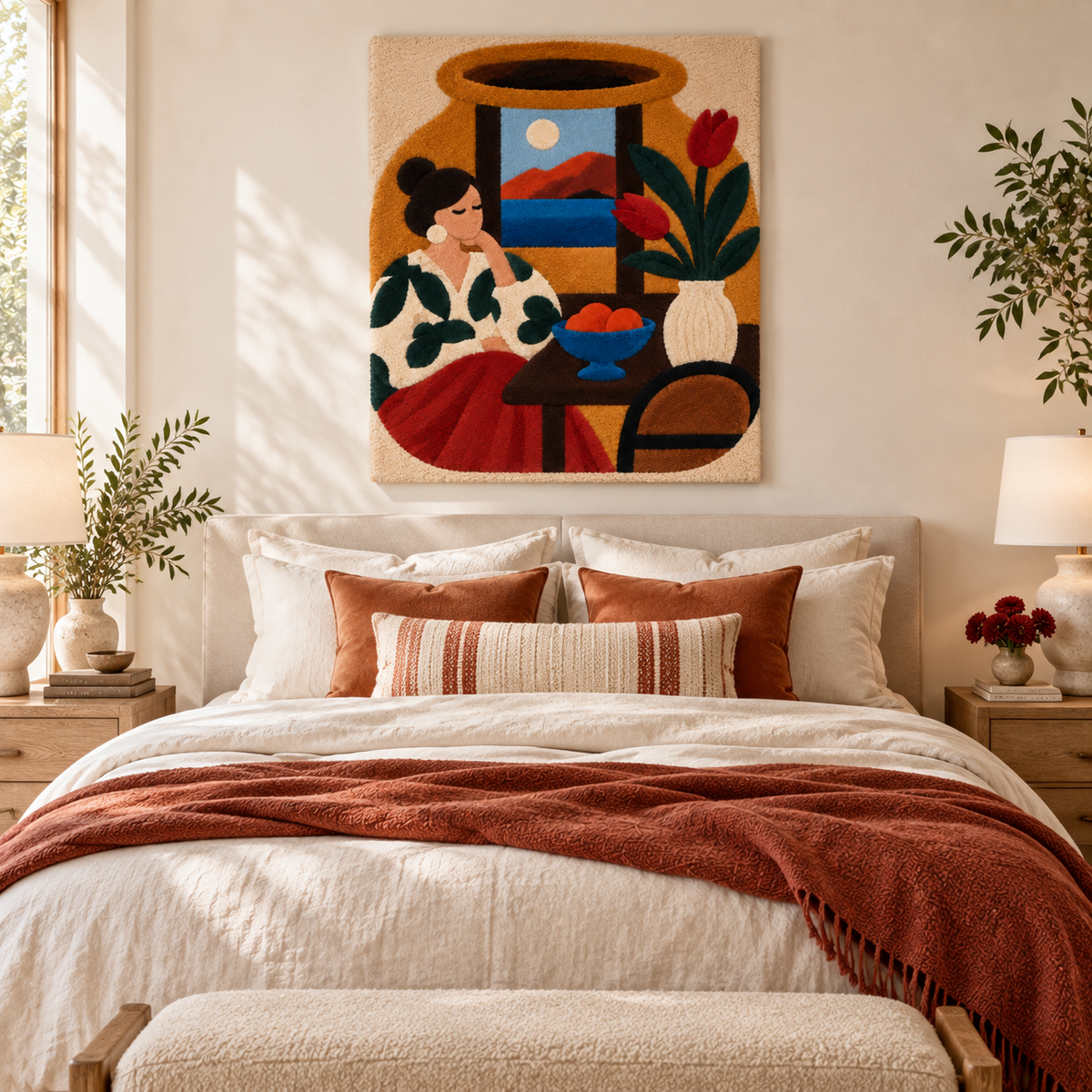 The Quiet Tulip Hour — room setting 2