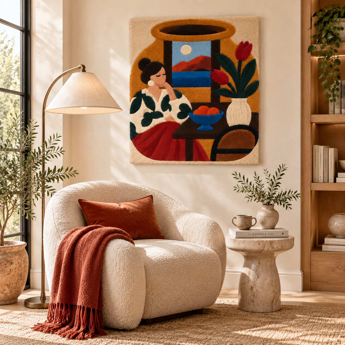 The Quiet Tulip Hour — room setting 3