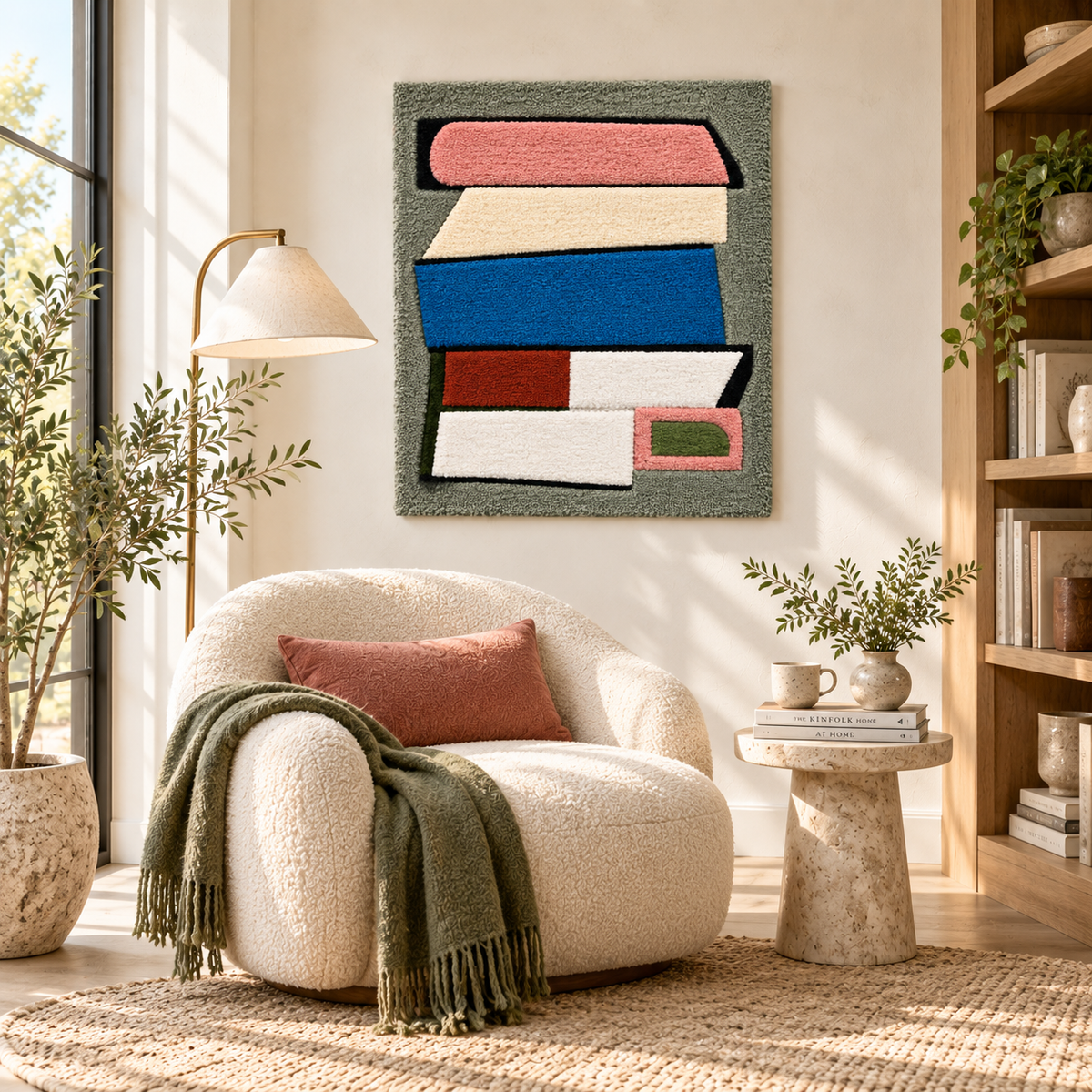 The Reader's Little Stack — room setting 2