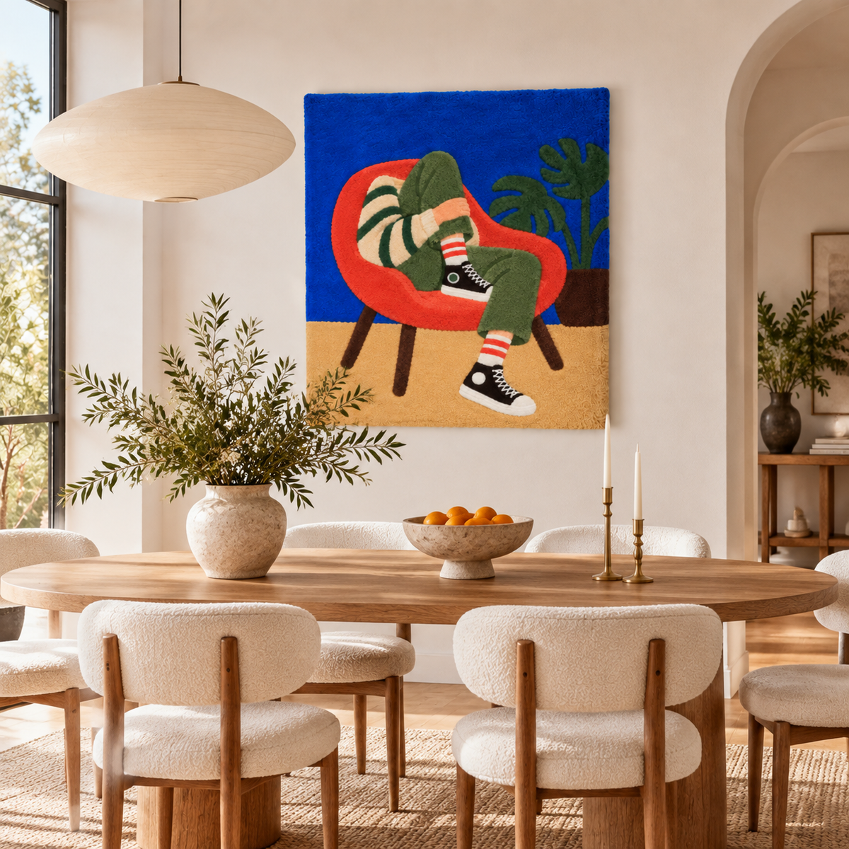 The Red Chair Reader — room setting 1
