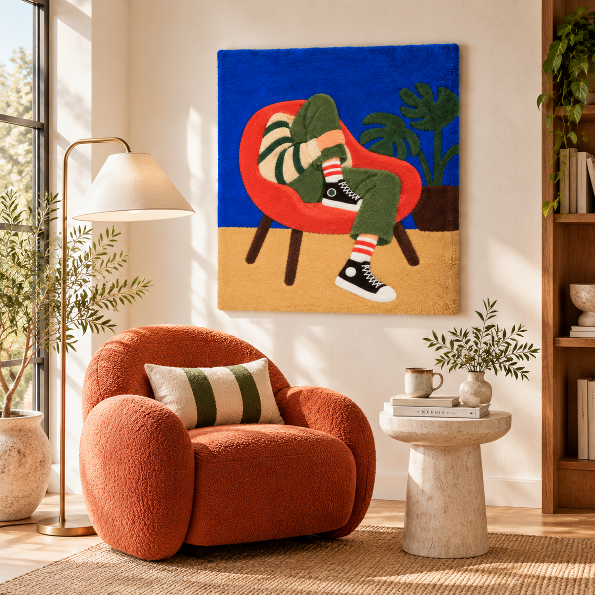 The Red Chair Reader — room setting 2