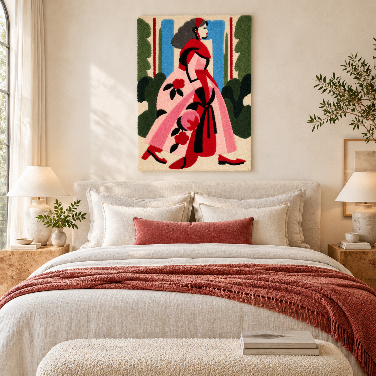 The Rose-Colored Stroll — room setting 2