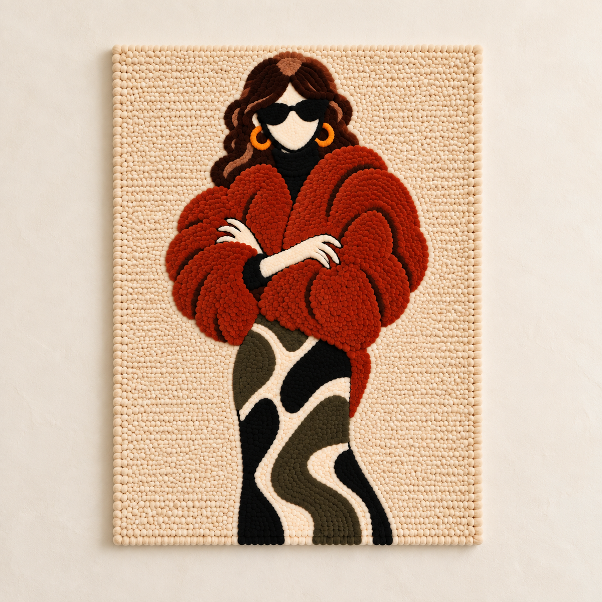 The Russet Wrap — front product view [product-light]