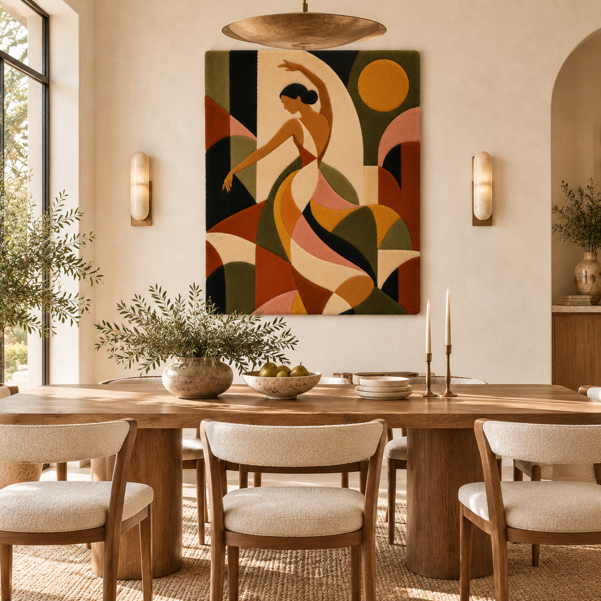 The Saffron Dancer — room setting 2